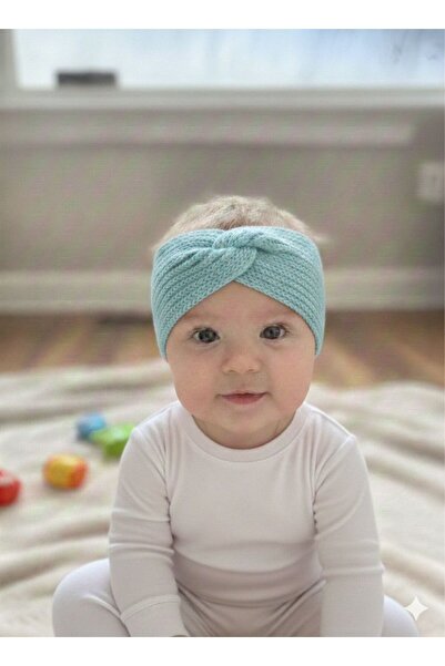 COYA COLLECTİON Baby Girl Child Hand Knitted Bandana
