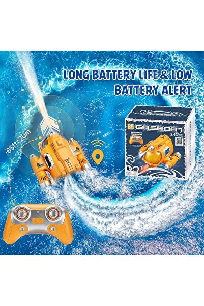 Beauenty RC Boat, Remote Control Shooting Motor Boat Model