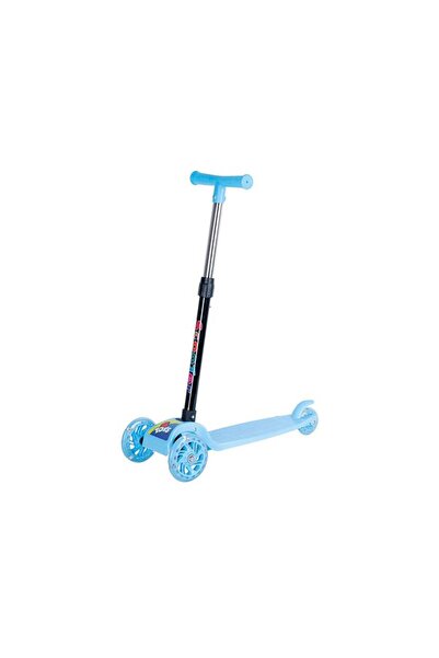 Generic Fortoys Foldable Kids Scooter with Light Wheels Blue