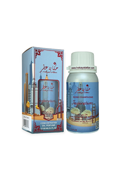 Hekayat Attar ROSE CHAMPAGNE 100 ML CONCENTRATED PERFUME OIL