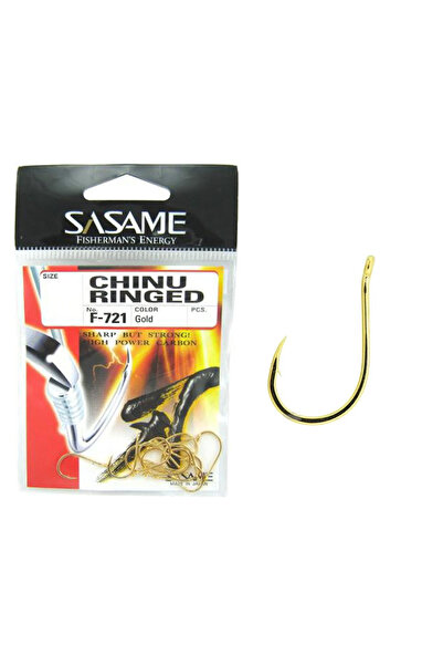 Genel Markalar F-721 Chinu Ringed İğne (Gold) No:2/0
