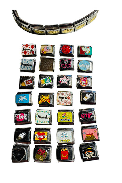 nslook Concept Store SÜPRİZLİ 3 ADET İtalyan Bileklik CHARMI