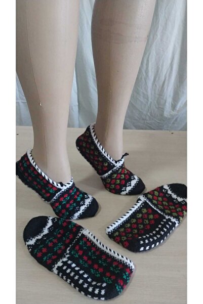 Papatyam 2 Pieces of Hand Knitted Five Needles/Handmade Booties/Dowry Booties...