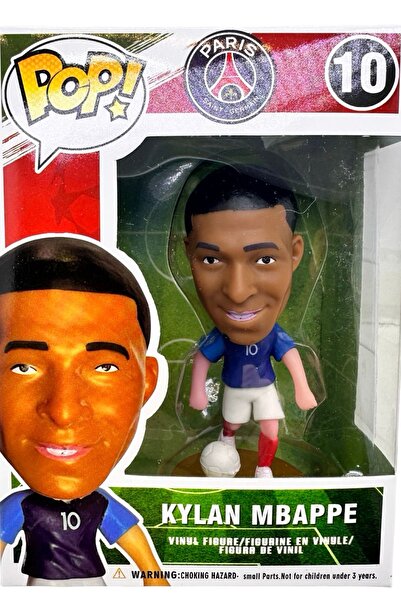 JPT Kylian Mbappe Football Vinyl Figure 10cm