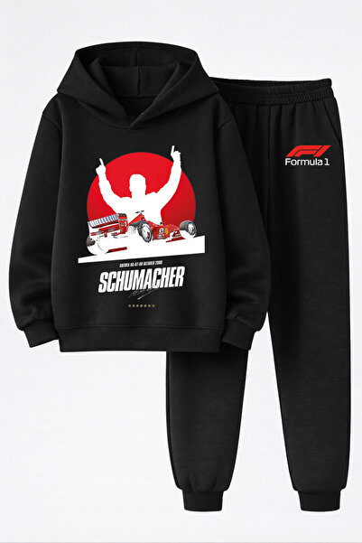 MAGORS Michael Schumacher Printed 3-Yarn Quality Sweatshirt and Trackpants F1...