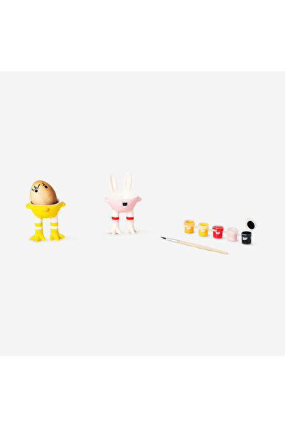 Flying Tiger Copenhagen Kendin Boya 2'li Seramik Yumurtalık