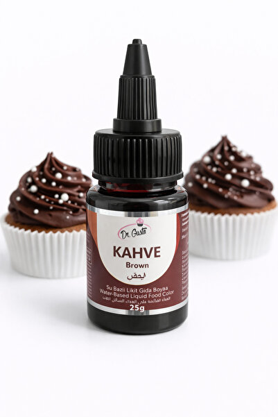 Dr. Gusto Likit Gıda Boyası Kahverengi 25 gr