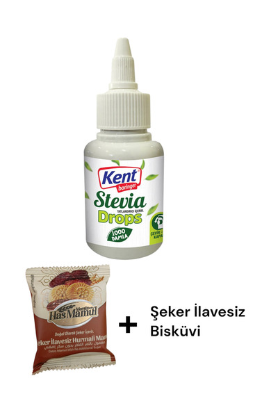 KMS HOME Kent Boringer Stevia Tatlandırıcı Sıvı 48 ml (1000 Damla)