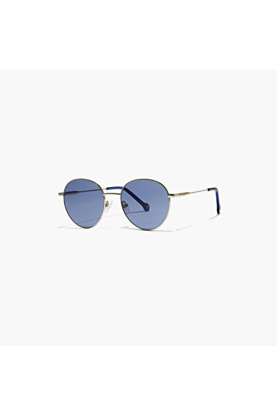 30Sundays Unisex Blue Lens 52 mm Round Sunglasses | 30S-000206-1202