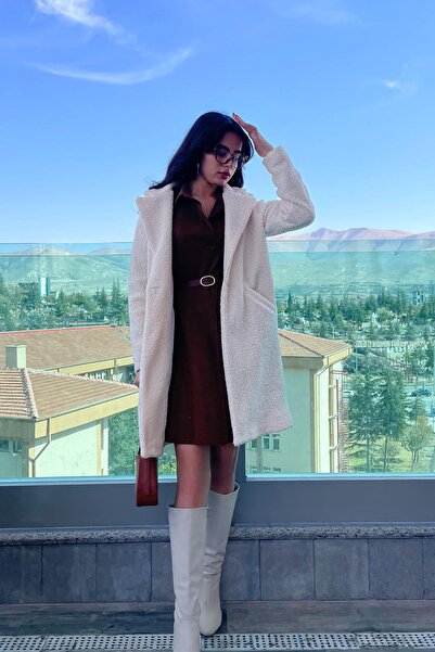 Tmptekstil Buklet Kaban - Cream Krem