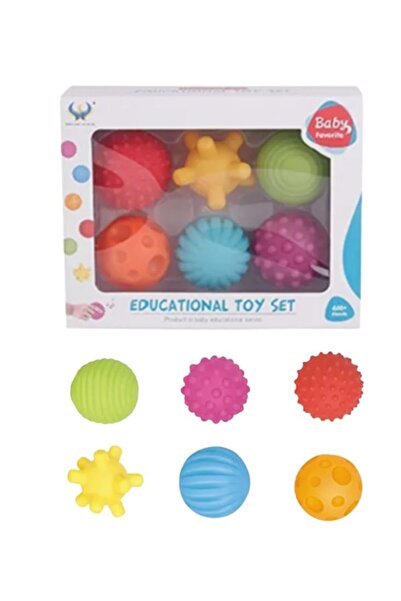 Premium Educational Sensory Baby Ball Set – 6 Soft Textured Balls