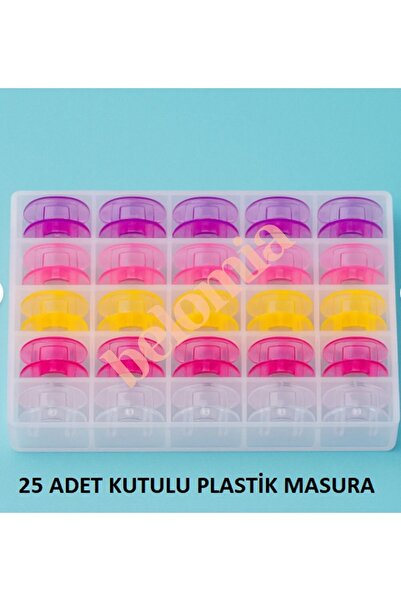 Belomia Home Collection 25 Adet Kutulu Plastik Masura