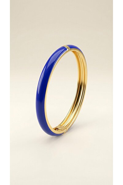 Spazio Şık Kelepçe Bilezik MAVİ