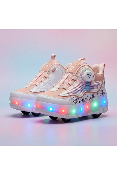LE STYLE DE MARIE IŞIKLI KAYDIRAN MODEL-LED PATENLİ ÇOCUK AYAKKABI