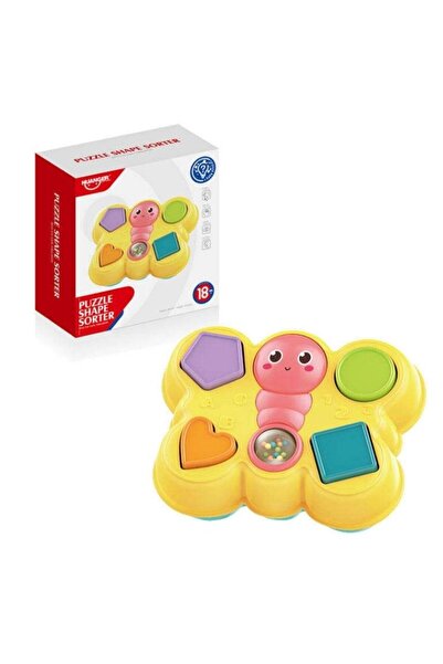 Premium Kids Butterfly Shape Sorter Puzzle Toy 18+ Months Learning Game