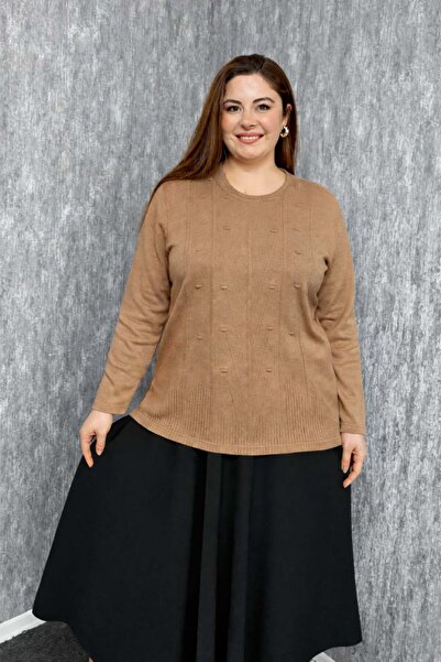 ModaPlaza Women's Cold Rope Knit Sweater