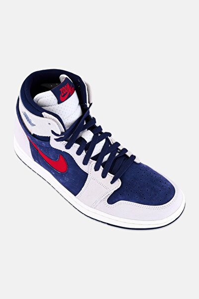 Nike Men Air Jordan 1 Zoom CMFT 2 Lace Up Outdoor Shoes, Multicolor