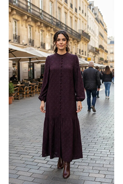 Nuss Cupra Silk Dress 2026 Bordo