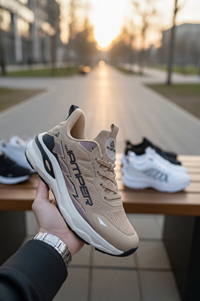 enoch Orthopedic Lace-Up Jamper Model High-Sole Sporty Shoes
