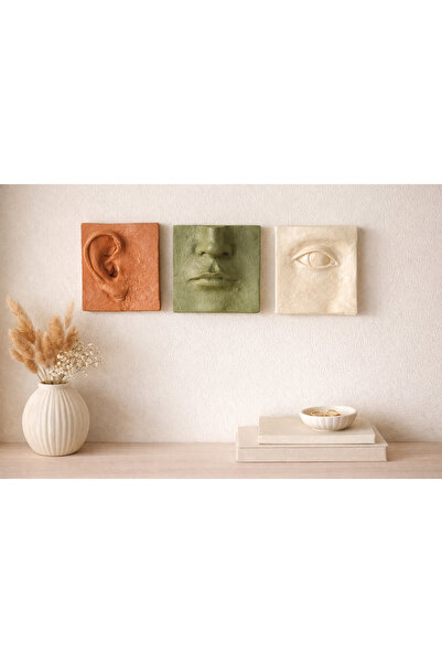 MoonArt Sense Trio Duyuların Ruhu Duvar Dekoru