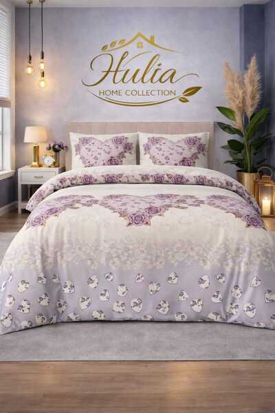 Altıntaş soft Elastic Sheet Duvet Cover Set, Double Size, Cotton, Soft Textur...