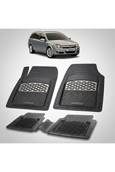 TEAMCAR Covorașe compatibile cu Opel Astra H Caravan Estate 2004-2014 | Argintii