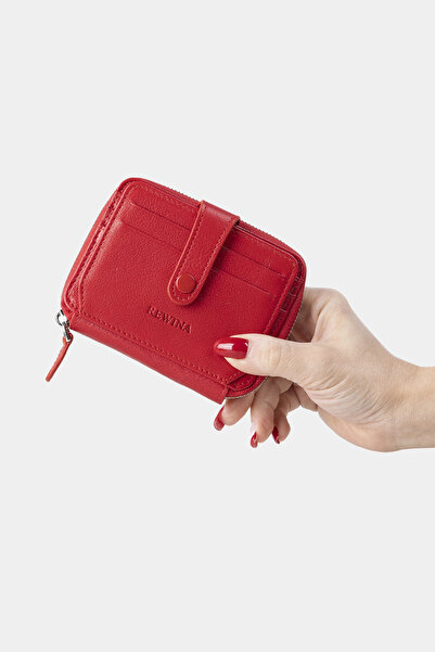 REWİNA محفظة ماساريلي X من الجلد الطبيعي للجنسين مع حامل بطاقات وقسم للعملات ...