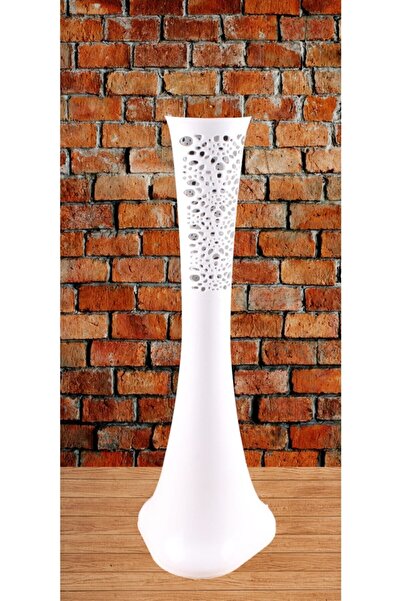 özgürce Şık ve zarif fil ayağı tasarımlı 40 cm vazo, dekoratif kullanım için ...