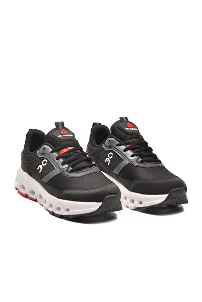 WALKWAY 2394 Memory Sole Black-White Men's Sports Shoes