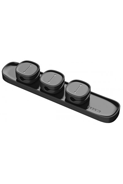 Baseus Peas Cable Organizer, Black ACWDJ-01