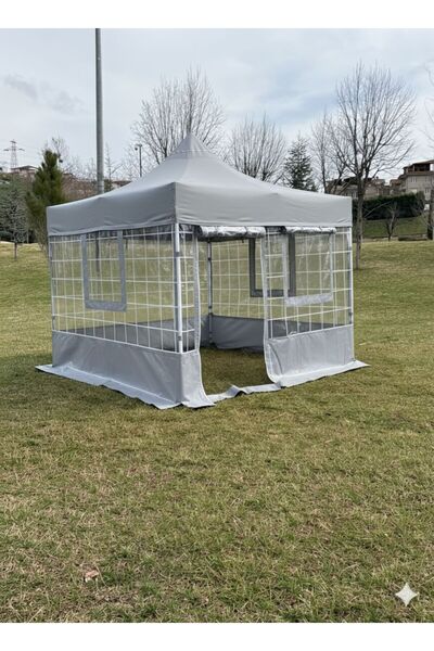 SEVİLBRANDA 3X3 GAZEBO KIŞ BAHÇESİ (Sineklikli kapı ve pencereler)