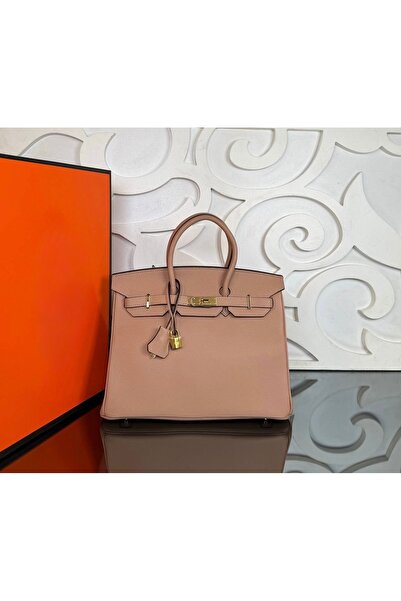 Nobrand 100 Genuine Leather Luxury Women's Handbag 35X27 cm – Premium Model w...