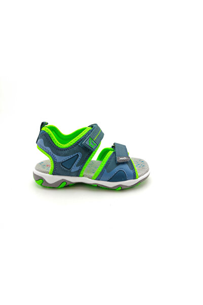Superfit Spor Ortopedik Çocuk Sandalet F 0583 MAVİ YEŞİL