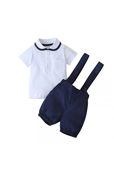 GENERAL طقم أطفال ولادي يتكون من قطعتين من 18 - 24 شهر