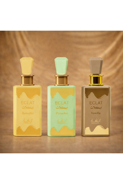 MANASIK SET 3 PARFUMURI DE DAMA 100 ML - ECLAT VANILLA + ECLAT PISTACHIO + EC...