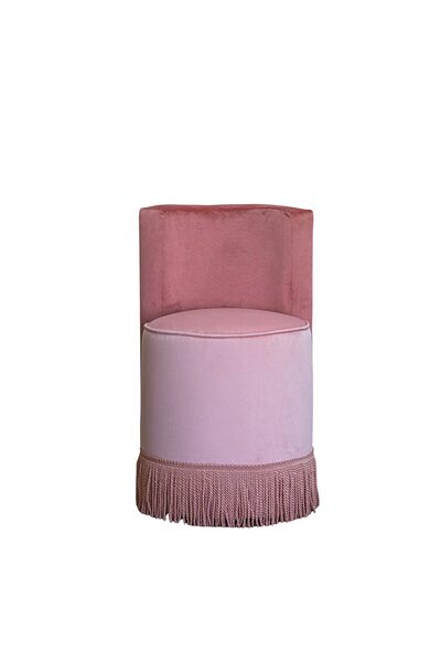 NOCCASA Velvet Majesty Puf-Pink