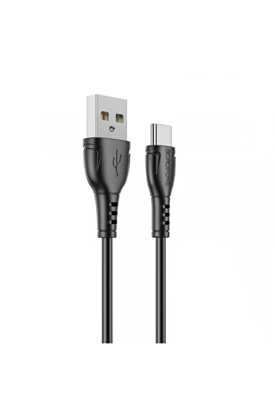 Borofone USB-A - USB-C BX51 Triumph Data and Charging Cable, 20W, 1m, Black