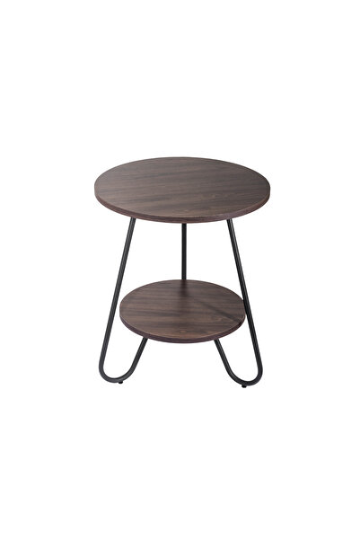 EVISTAR High-quality Turkish wood side coffee table for living room and bedroom