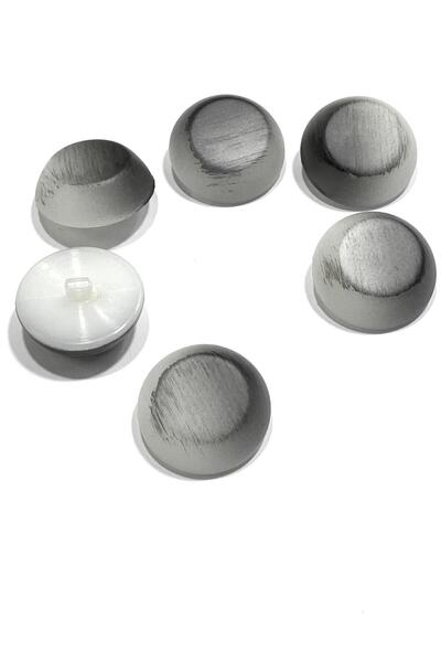 karantuhafiye Coat Button / Italian Model / Matte Look / Gray Matte / 2.7 cm ...