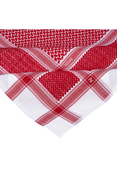 First Life Z Ozone Red Luxury Shemagh Premium Edition - Men's Shemagh with Un...