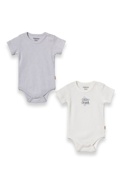 BabyCosy Organic Wear 100% قطن عضوي، طقم من قطعتين، بدلة أطفال بأكمام قصيرة، ...
