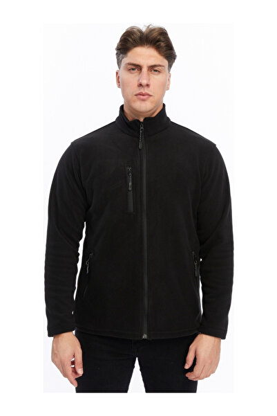 HIRDAVAT HOME Men's Fleece Jacket with Full Zipper and 3 Pockets