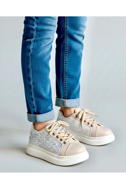 Görkem bebe ayakkabı ve tekstil Момичешки обувки с камъни за всеки ден