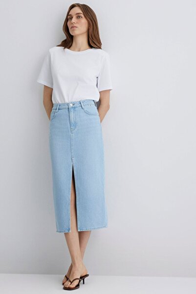 Mavi Kadın Marın Denim Etek
