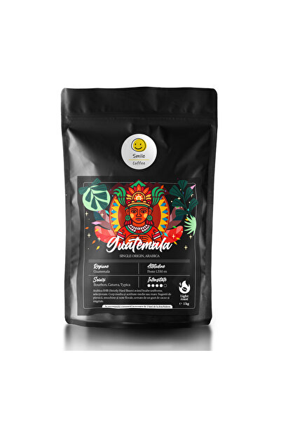 Smile coffee Coffee beans 100% Arabica Guatemala 1kg