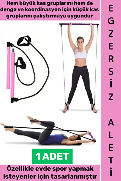 #EgzersizAleti Dayanıklı Evde Pratik Kullanım Kuvvet Denge Koordinasyon Antrenmanı Spor Fitness Barı