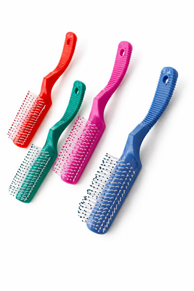 Minia Colorful Hair Comb Plastic 1 Piece Turquoise