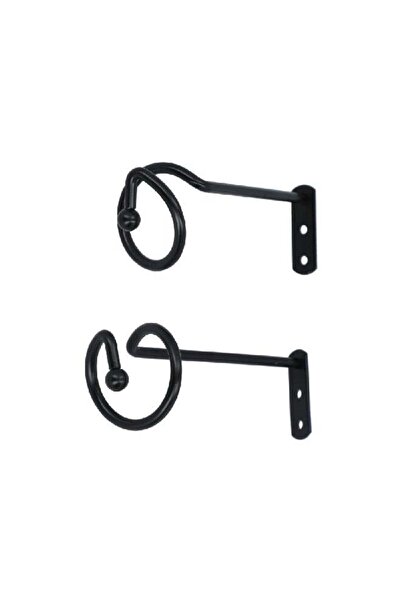 micasa 2-Piece Basic Tie Back Black