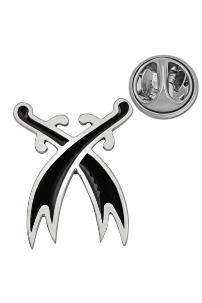 Generic Brand Silver Elephant Rosette