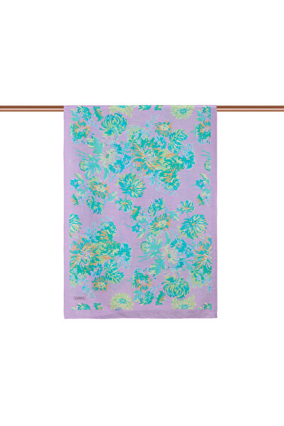 ipekevi LİLA Dört Mevsim Tensel Şal 2144